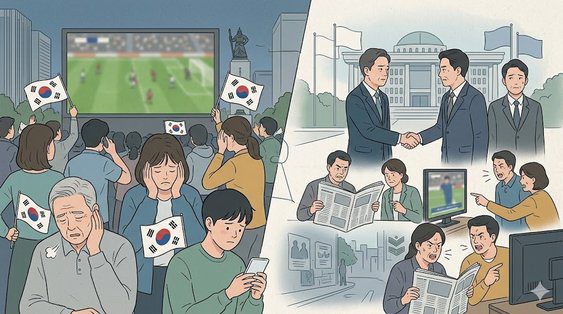 시민들의 기대와 실망이 교차하는 오늘, 스포츠와 외교 현장에서 드러난 아쉬움의 배경과 의미를 분석합니다 대표 이미지
