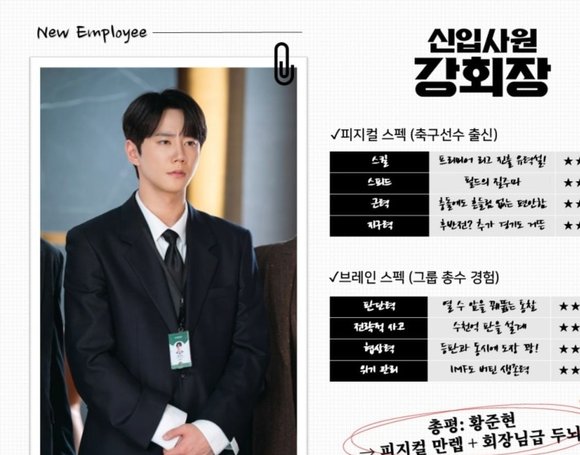 [실검인기] 신입사원 강회장 이준영
