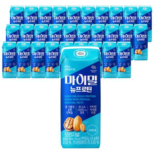 쉽고 빠르게 단백질 섭취, 마이밀 뉴프로틴 드링크 오리지널로 시작해보세요 1