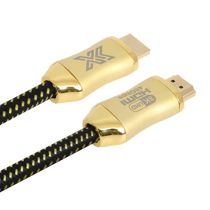 플스5와 TV 연결에 딱 맞는 HDMI V2.1 케이블, 2미터 길이로 편리하게 사용하세요