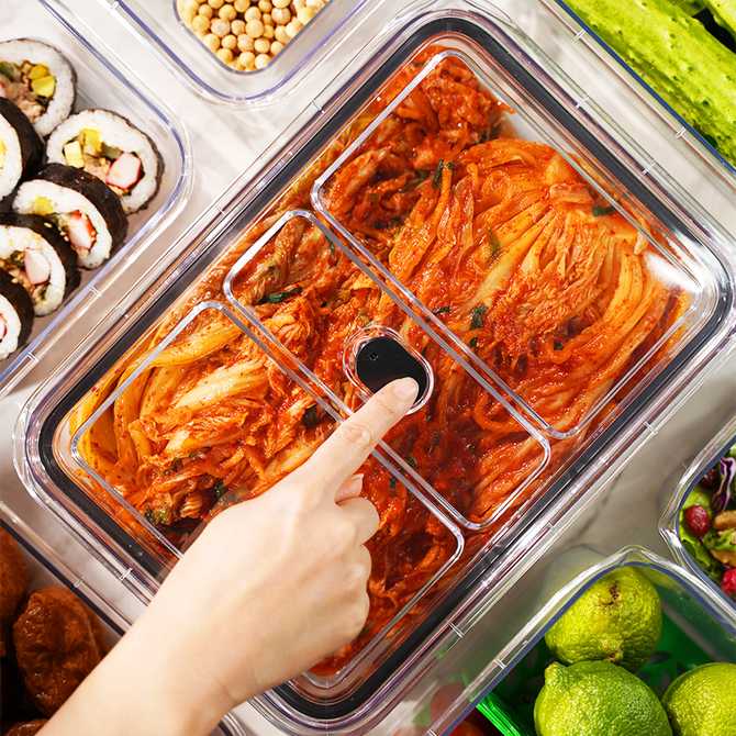 가정이나 사무실에서 유용한 2200ml 밀폐용기, 프리파라 브루클린 반찬통 소개