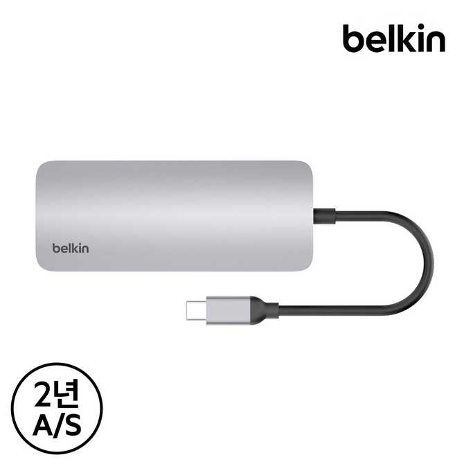 쉽고 편리하게 연결하는 7-in-1 USB-C 허브, 벨킨 AVC009bt로 노트북 활용도 높이기