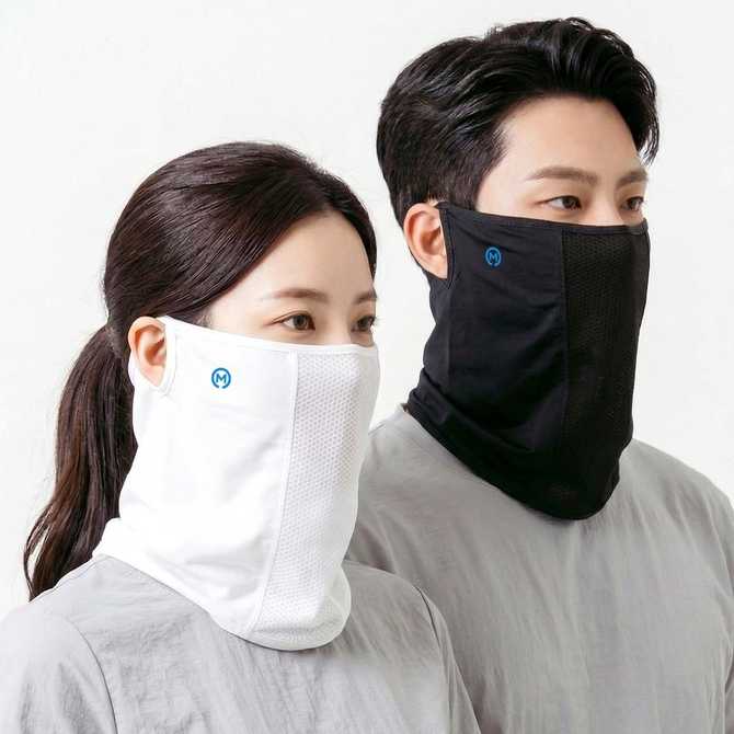 여름철 피부 보호를 위한 쿨링 자외선 차단 마스크 추천