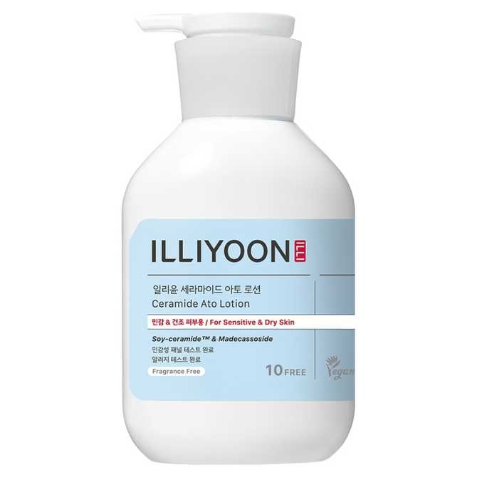 민감하거나 건조한 피부를 위한 무향 세라마이드 로션 추천