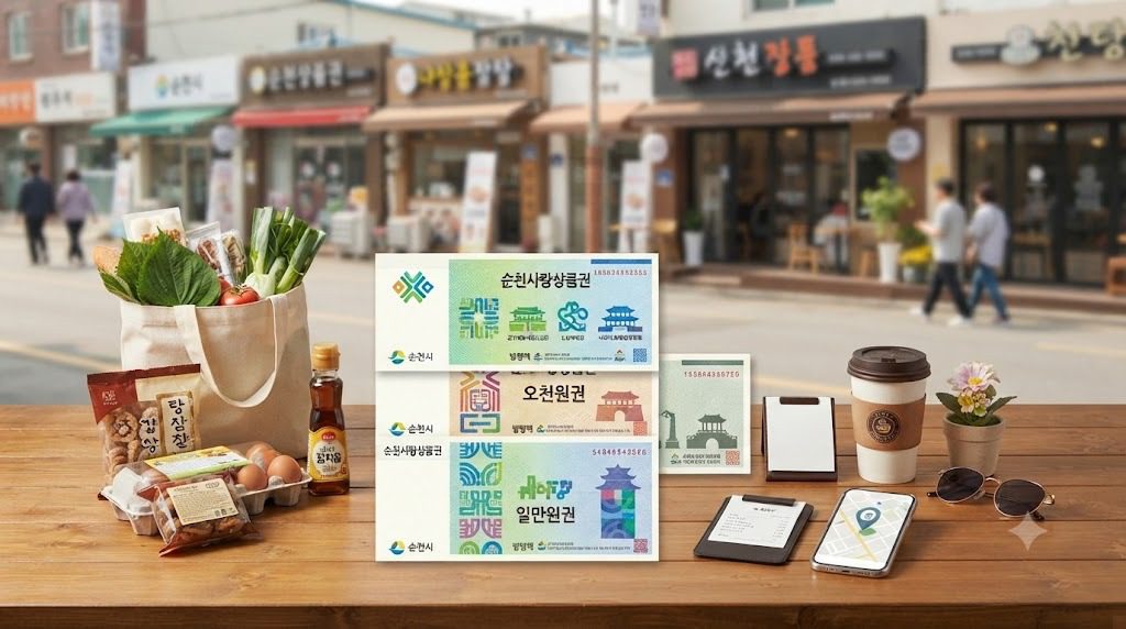 순천사랑상품권, 어디서 기분 좋게 사용해볼까
