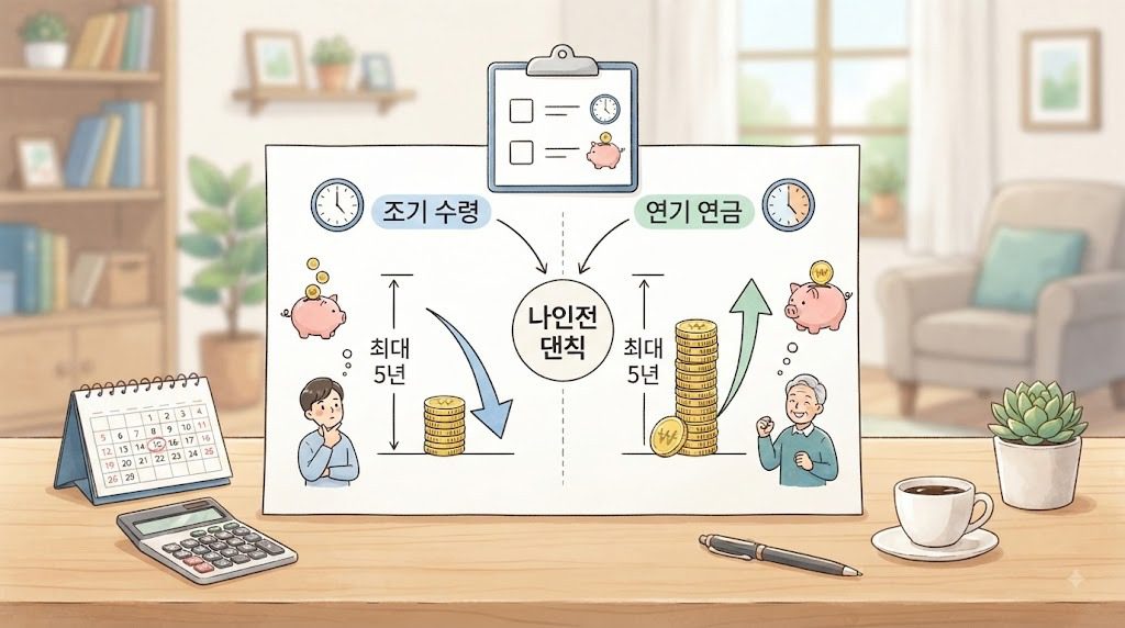 국민연금 조기 수령 vs 연기, 최적 선택 체크리스트!