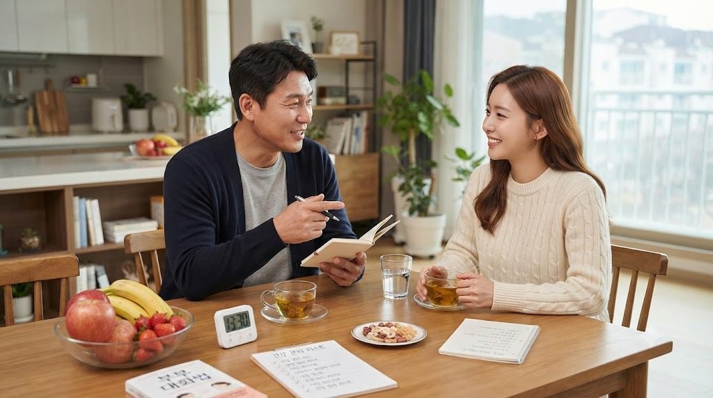 양준혁 박현선 부부의 건강 관리와 대화의 재미를 한눈에 보기