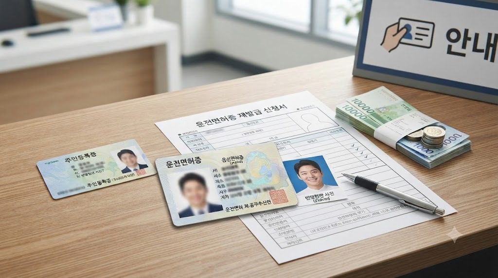 운전면허증 재발급, 준비물과 주의사항 체크리스트
