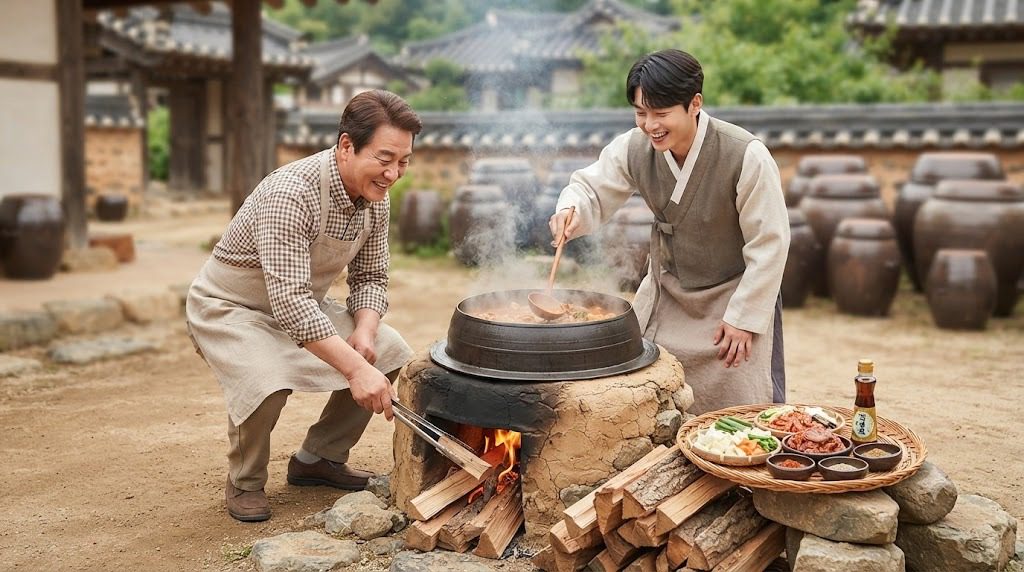 가마솥 요리 체험, 전통의 재미와 따뜻함을 느껴보세요!