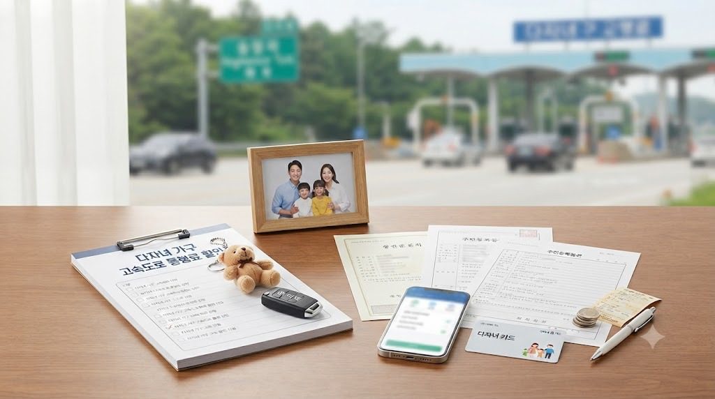 다자녀 가구를 위한 고속도로 통행료 할인, 신청 시 꼭 알아야 할 점들