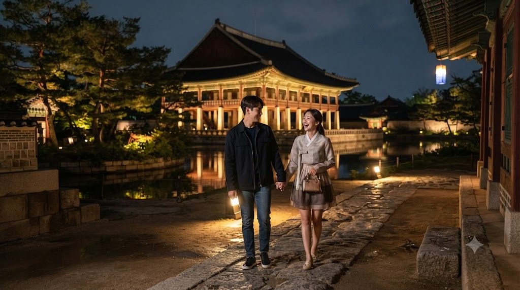 경복궁 야경 데이트, 특별한 순간을 만들어보세요!