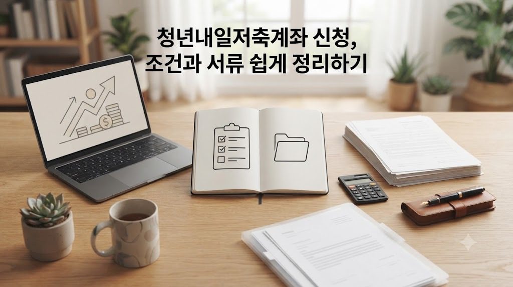 청년내일저축계좌 신청, 조건과 서류 쉽게 정리하기
