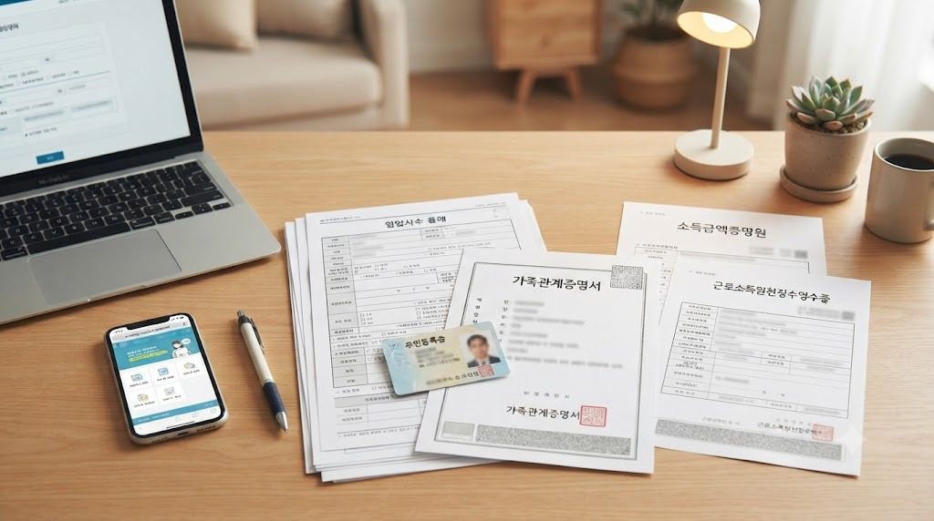 에너지바우처 신청을 위한 필수 서류 체크리스트