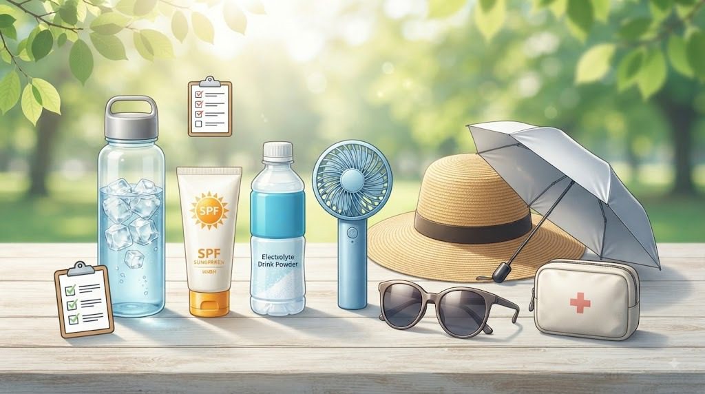 여름철 열사병, 주요 증상과 예방 체크리스트