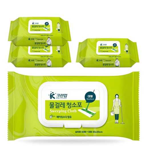집안 청소를 더 쉽고 빠르게! 물걸레 청소포 선택 가이드