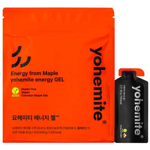 운동과 마라톤 준비에 딱 맞는 에너지젤, 지속력을 갖춘 파워젤 추천 1